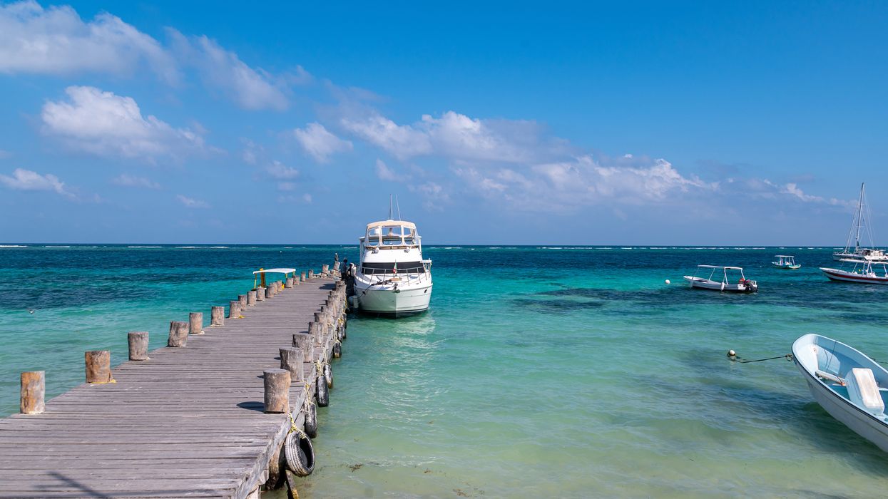 Puerto Morelos Mexico dock