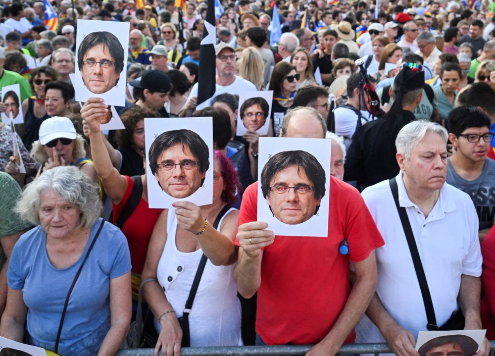 Puigdemont fans
