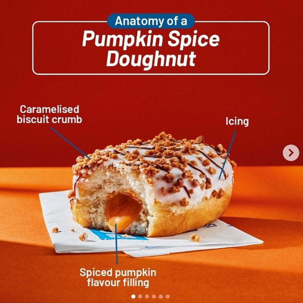 Pumpkin Spiced Doughnut