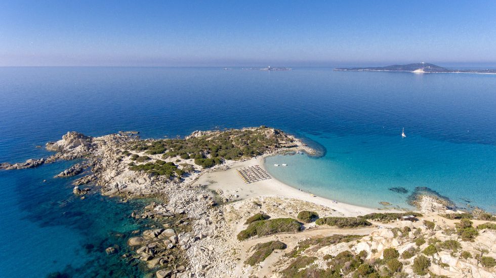 Punta Molentis beach
