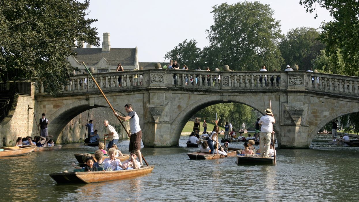 Punting in Cambridge