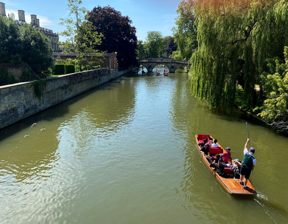 Punting in Cambridge