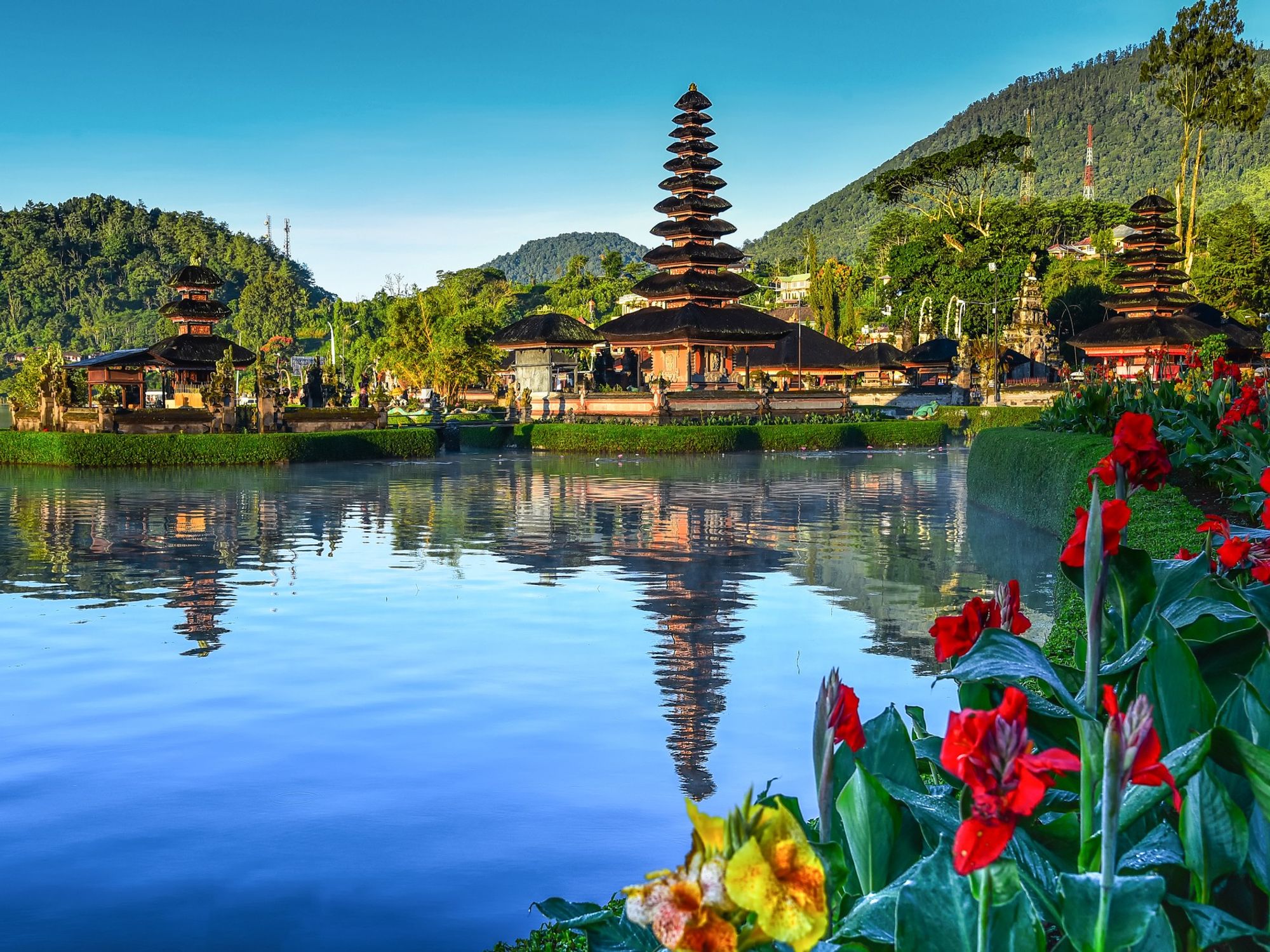 Pura ulan datu Temple, Bali, Indonesia