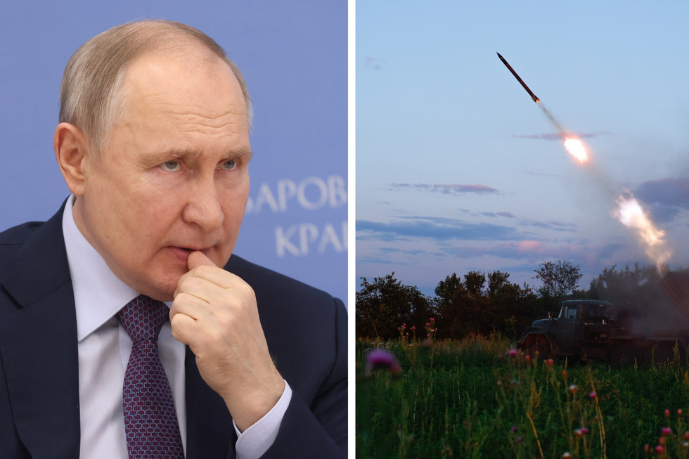 Putin and a missile strike