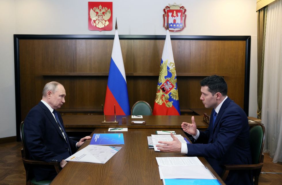 Putin and Alikhanov