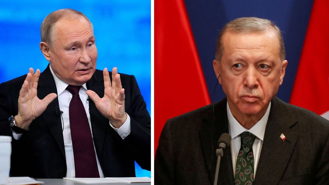 Putin and Erdogan