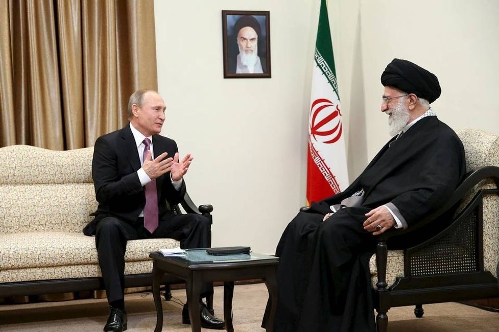 Putin and Khamenei