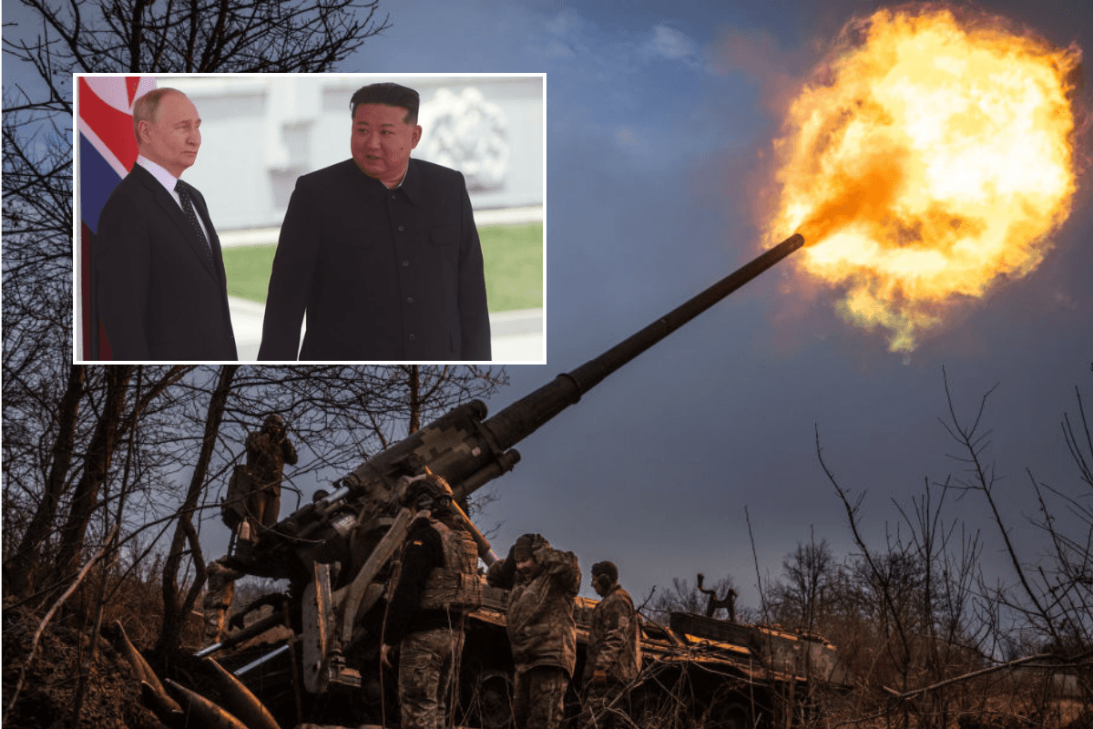 Putin and Kim Jong Un