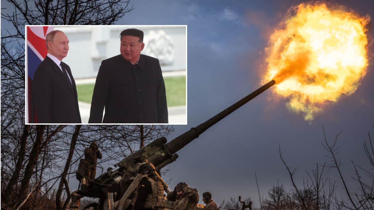 Putin and Kim Jong Un