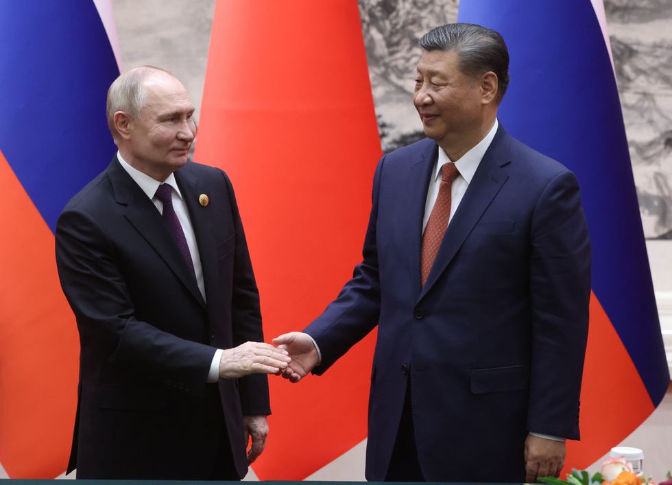 Putin and Xi Jinping