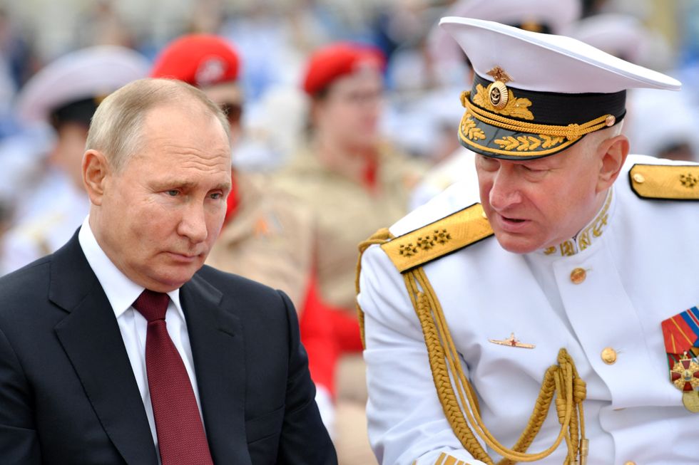 Putin and Yevmenov
