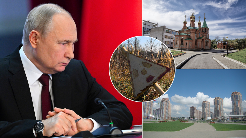 Putin/Khabarovsk/Radioactive sign
