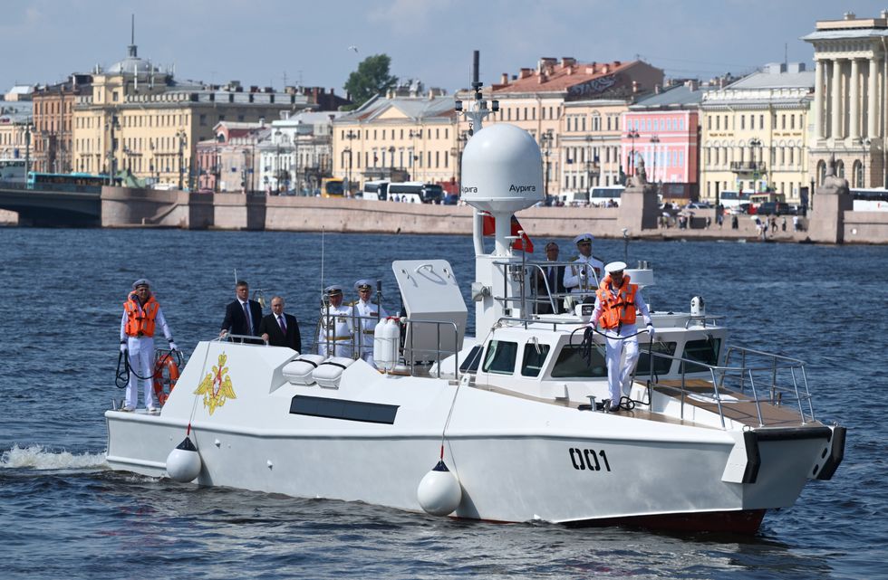 Putin na lodi