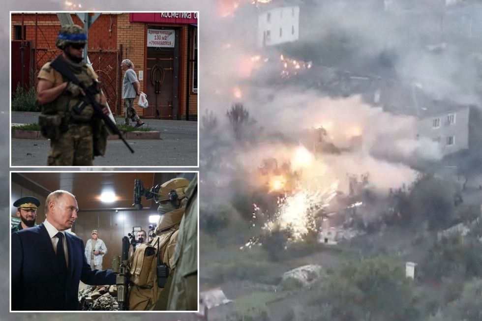 Putin placed on back foot as Ukraine launches SECOND incursion into Russian territory