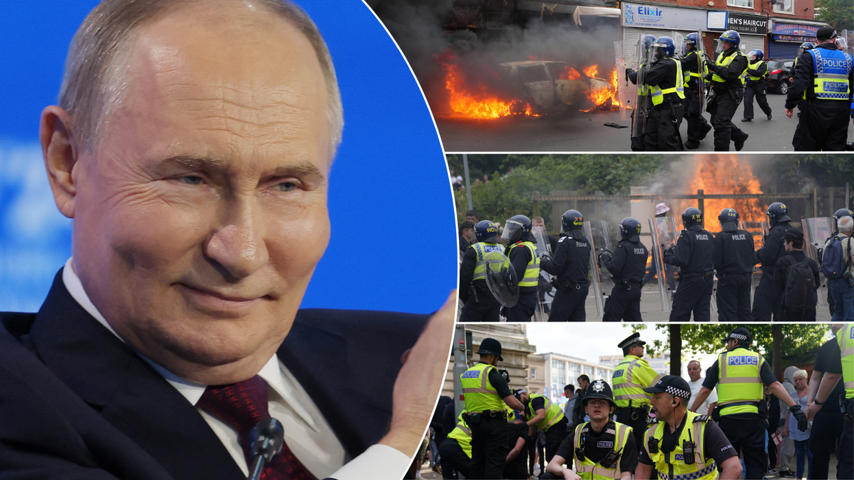 Putin/riots in the UK