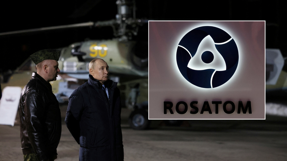 Putin/Rosatom logo