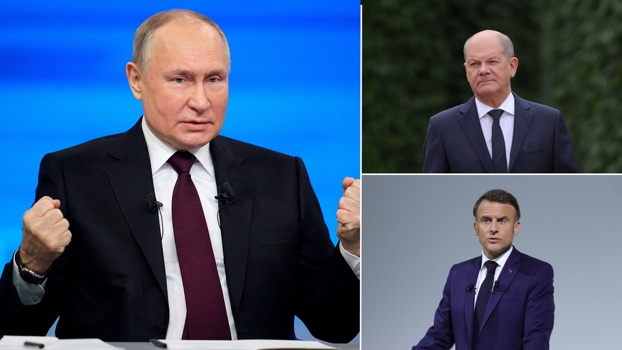 Putin/Scholz/Macron