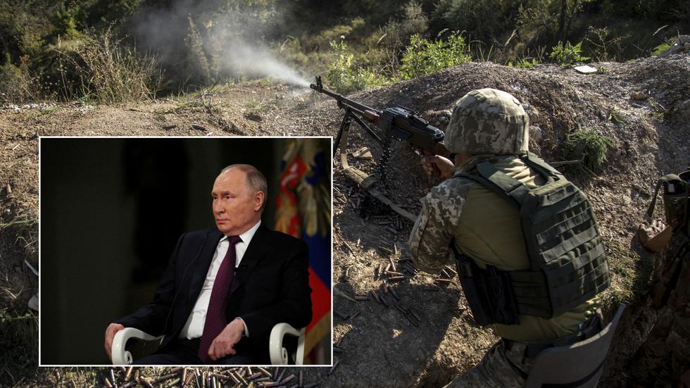 Putin/soldier fighting