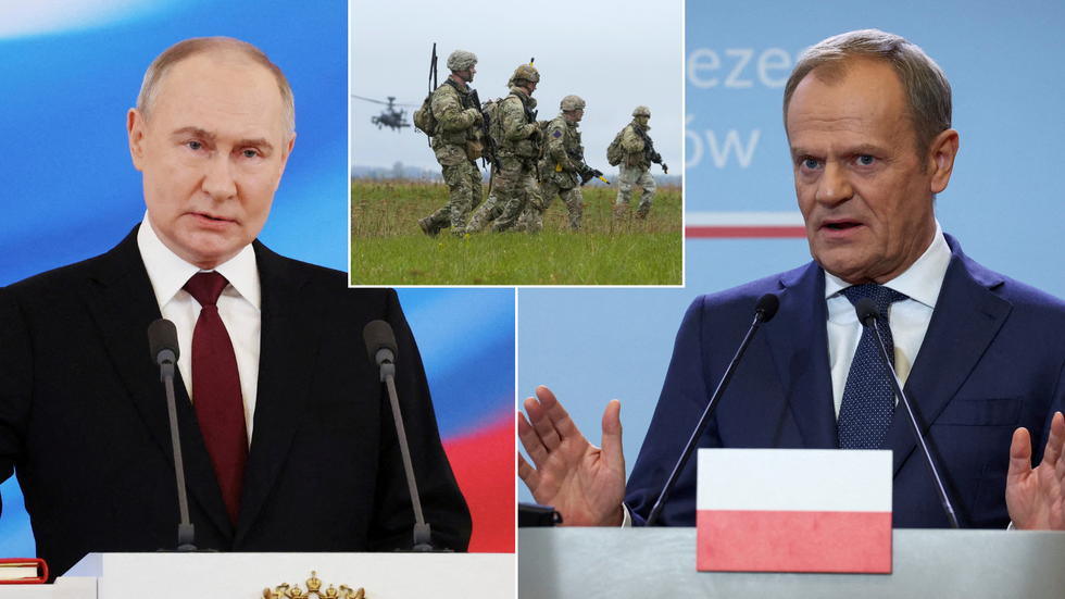 Putin/Tusk/Nato troops