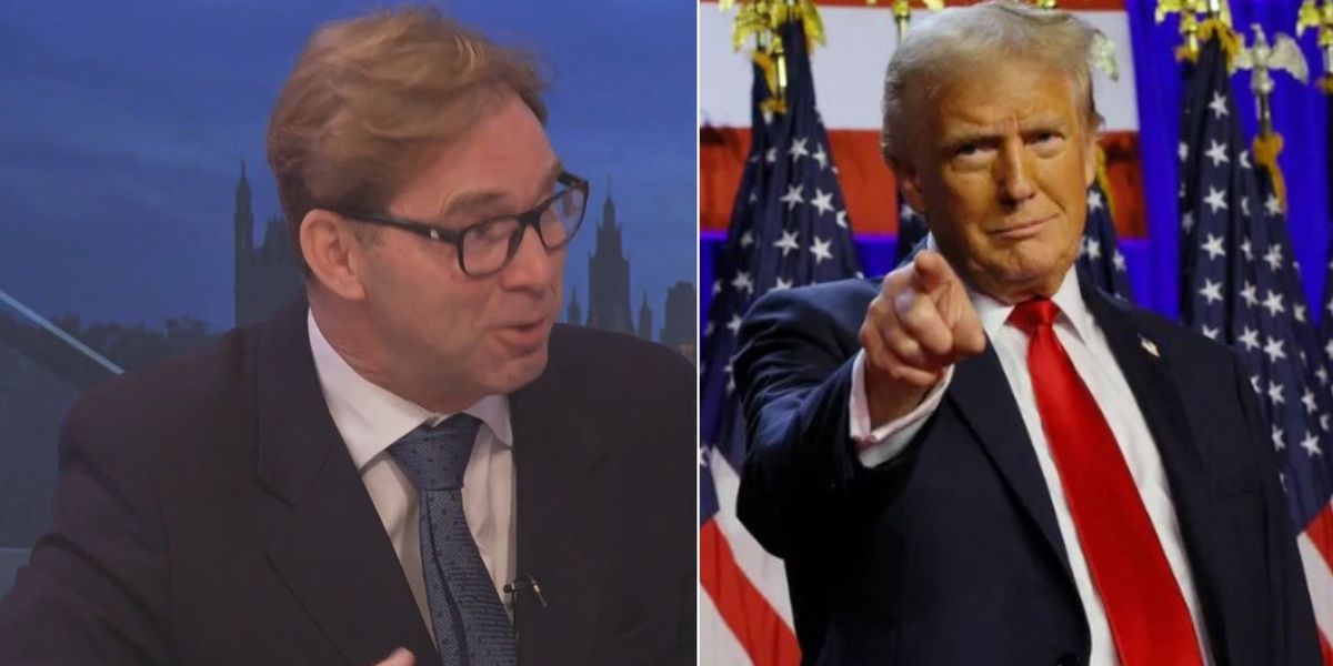 NextImg:Tobias Ellwood claims Trump is 'siding with Russia' as president pauses military aid for Ukraine