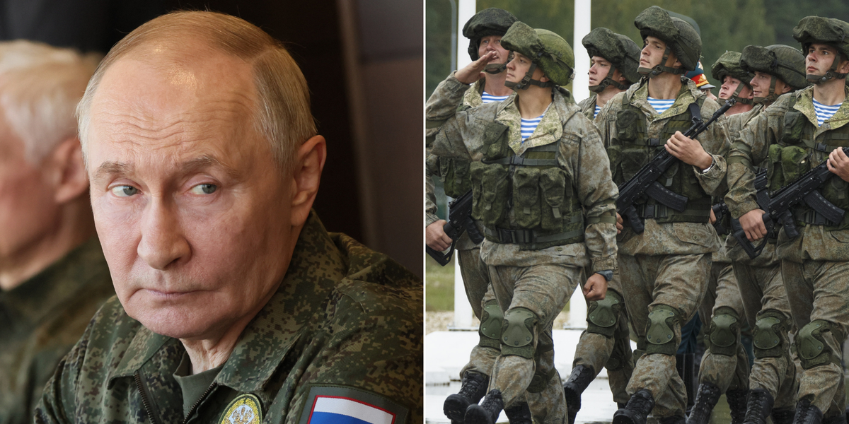NextImg:Vladimir Putin hires 300,000 soldiers in just MONTHS 'in preparation for war with Nato'