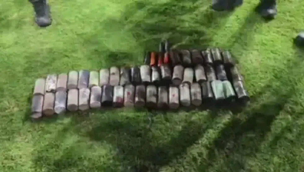 Pyrotechnics were thrown onto the field before the football match in Israel