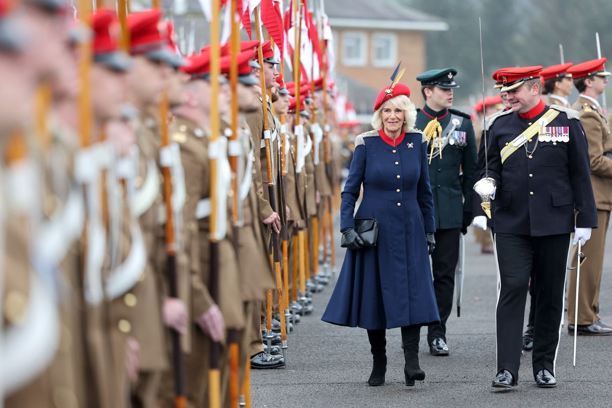 Queen Camilla, 12th Royal Lancers