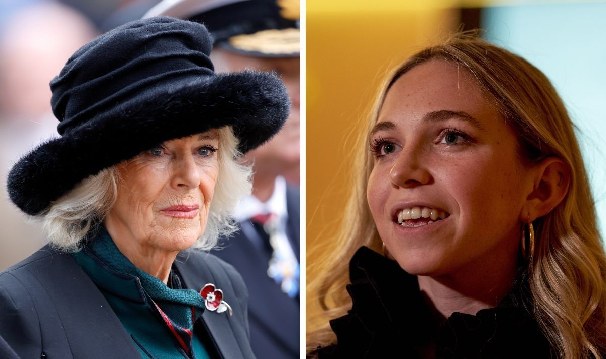 Queen Camilla and Ayesha Shand