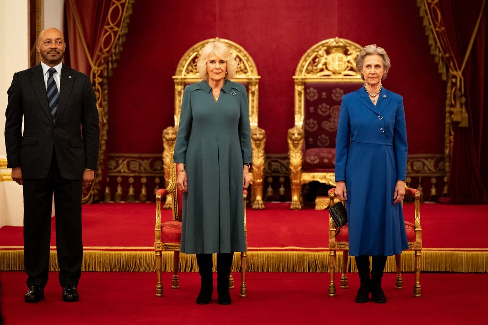 Queen Camilla and Duchess of Gloucester
