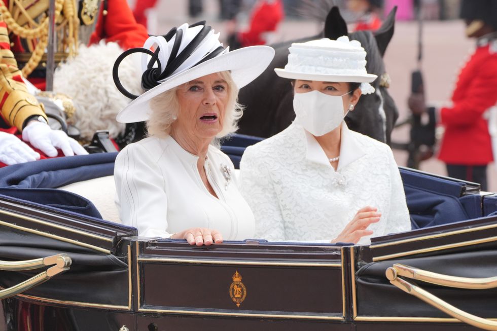 Queen Camilla and Empress Masako