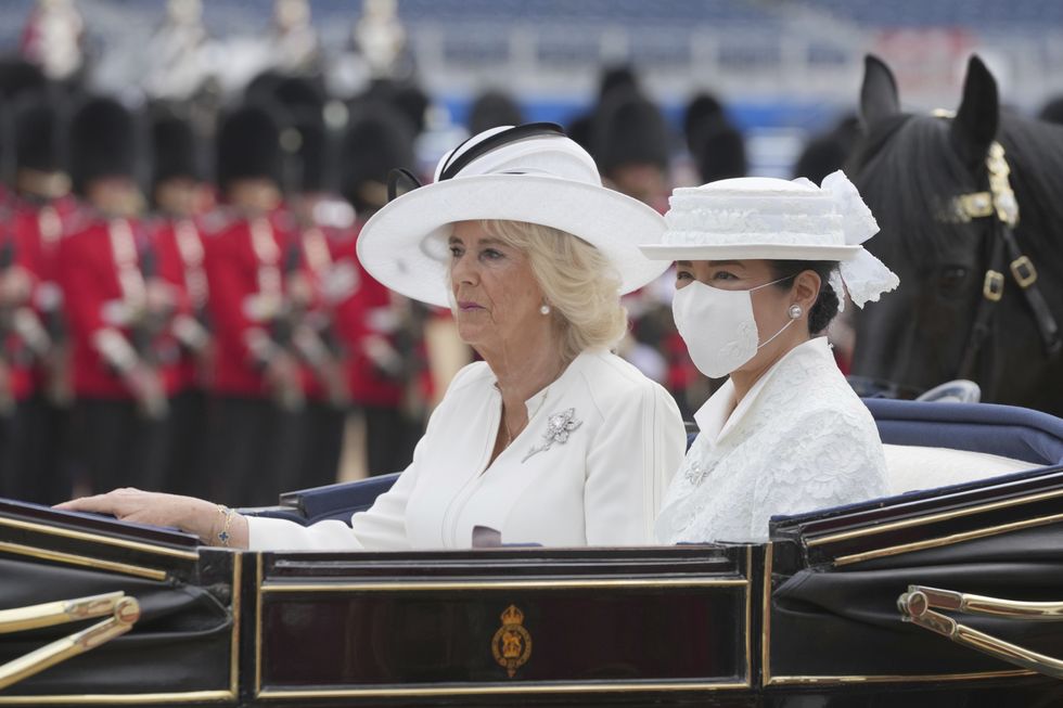 Queen Camilla and Empress Masako