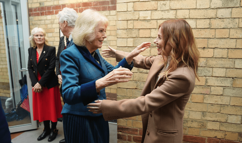 Queen Camilla and Geri Halliwell