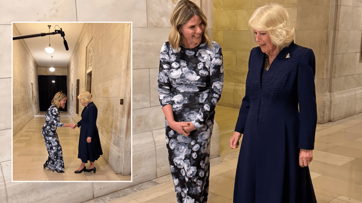Queen Camilla and Jenna Bush Hager
