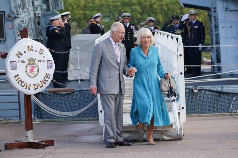 Queen Camilla and King Charles