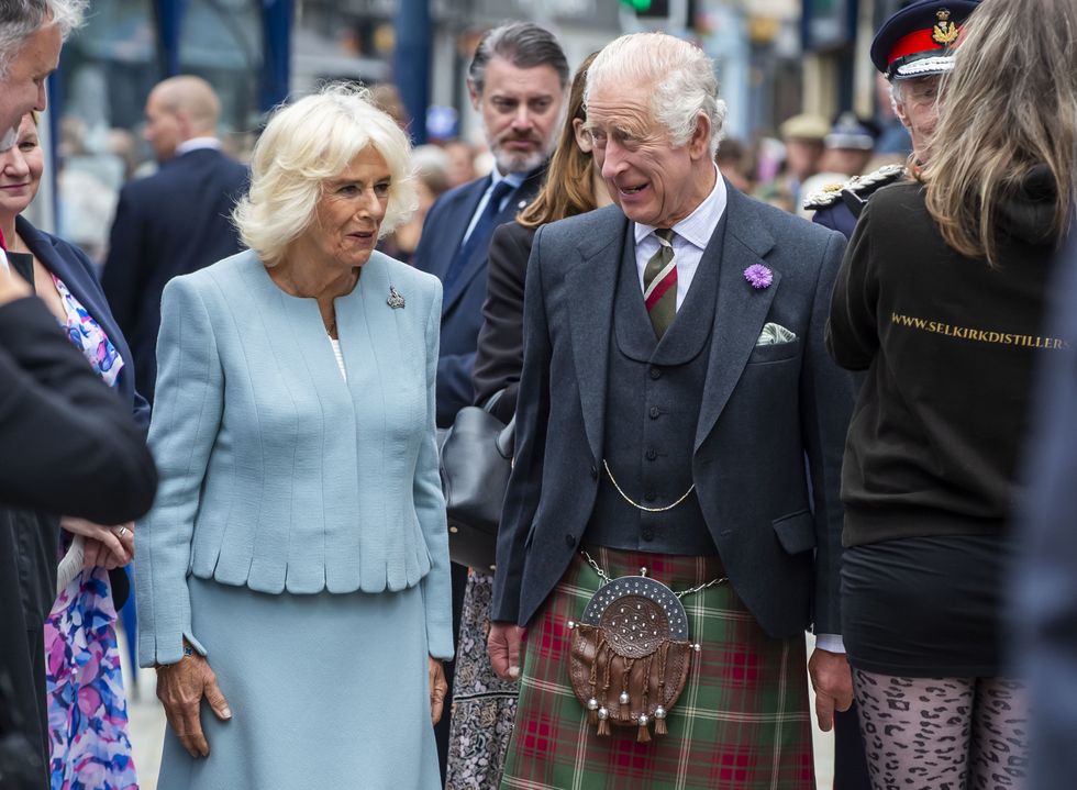 Queen Camilla and King Charles