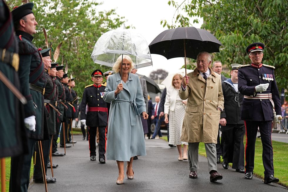 Queen Camilla and King Charles