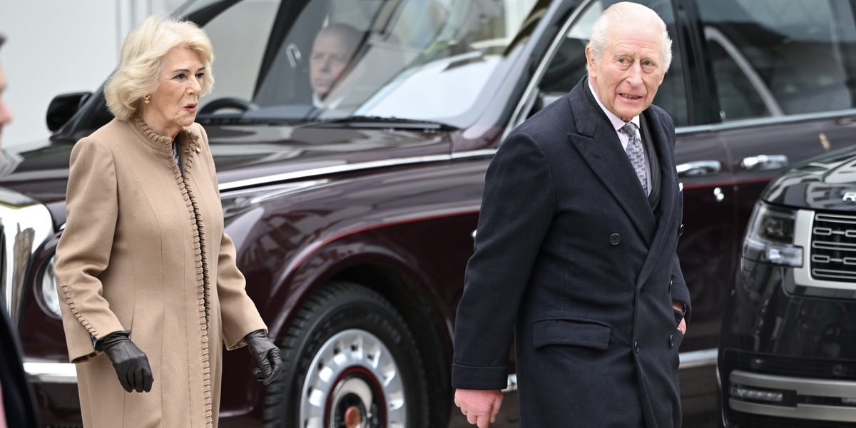 Queen Camilla and King Charles remain unfazed by pro-Palestine protesters in east London Queen Camilla and King Charles remain unfazed by pro-Palestine protesters in east London