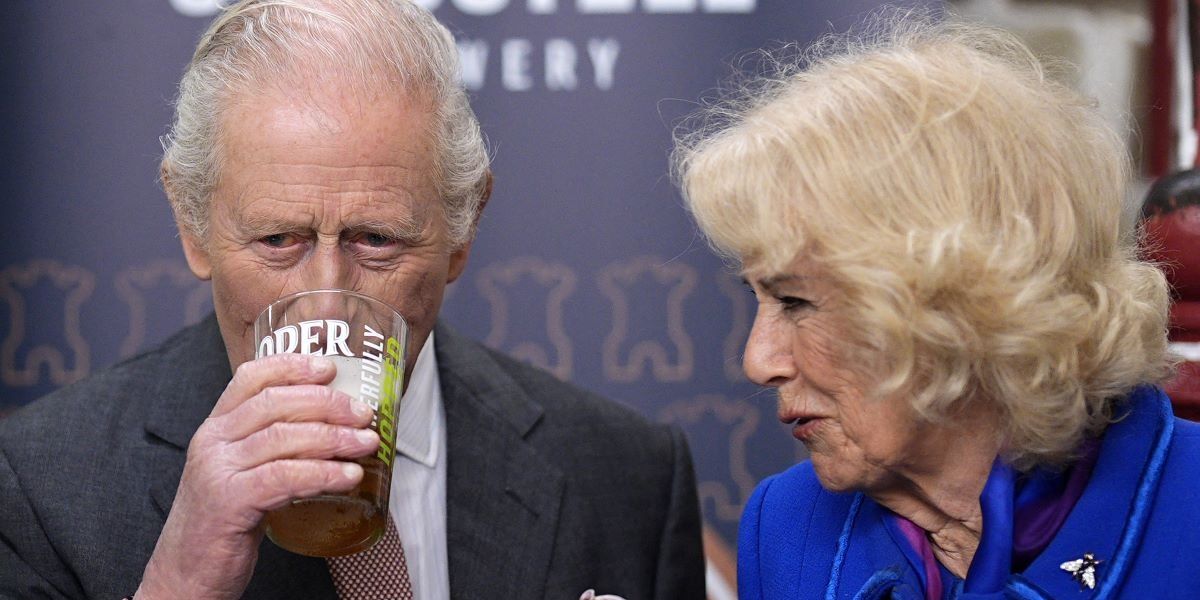 Queen Camilla’s repeated attempts to nudge King Charles caught on camera Queen Camilla’s repeated attempts to nudge King Charles caught on camera