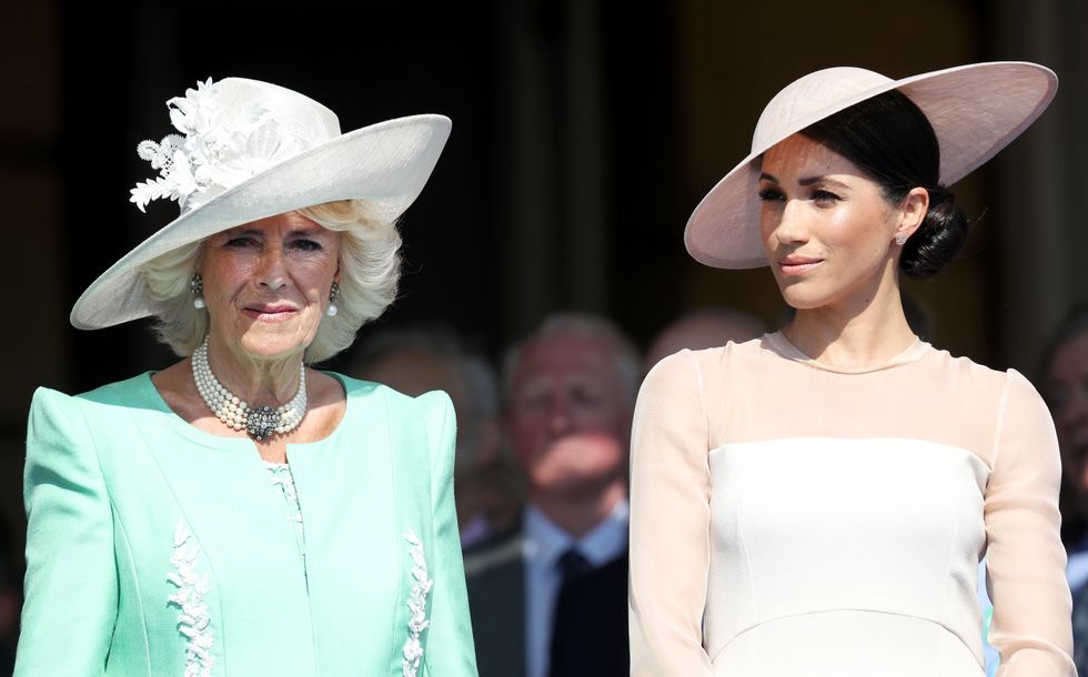 Queen Camilla and Meghan Markle