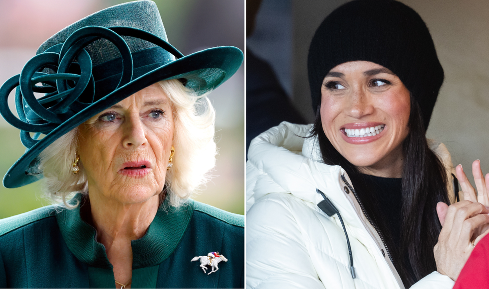 Queen Camilla and Meghan Markle