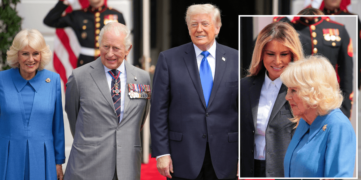Melania Trump delighted as Queen wears jewel she received from First Lady of the United States during goodbye thumbnail