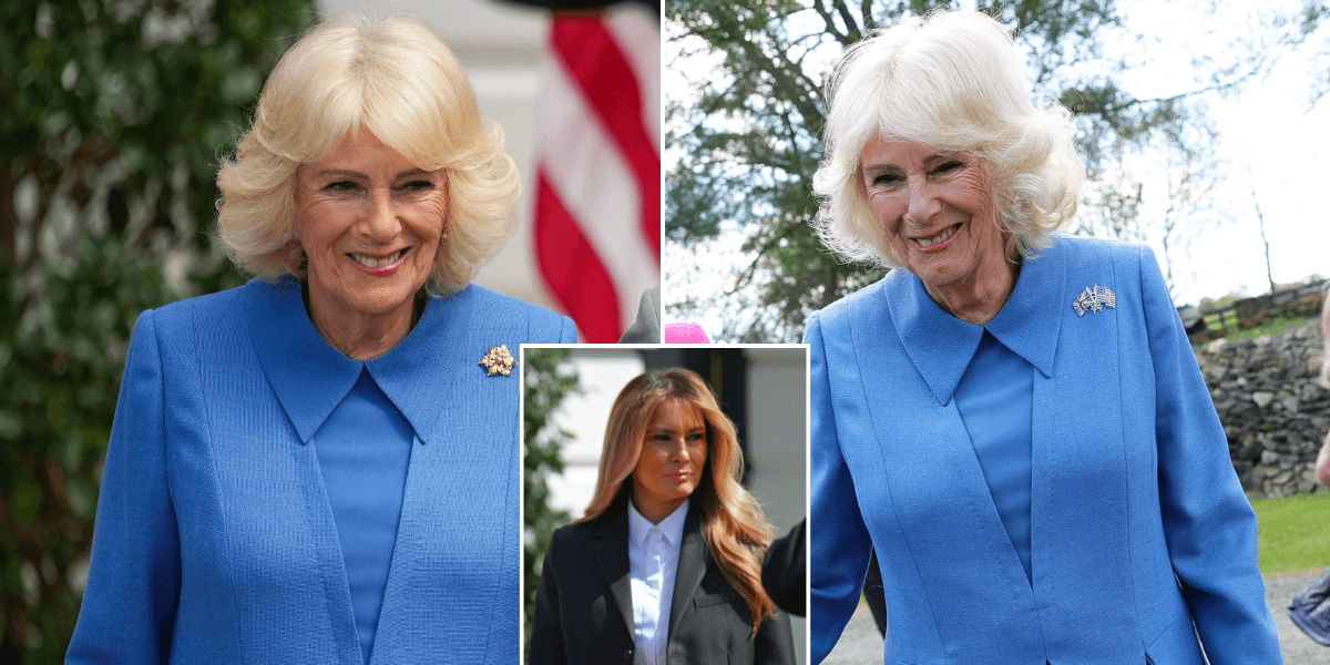 Queen Camilla removes Melania Trump jewel as soon as Her Majesty leaves White House thumbnail