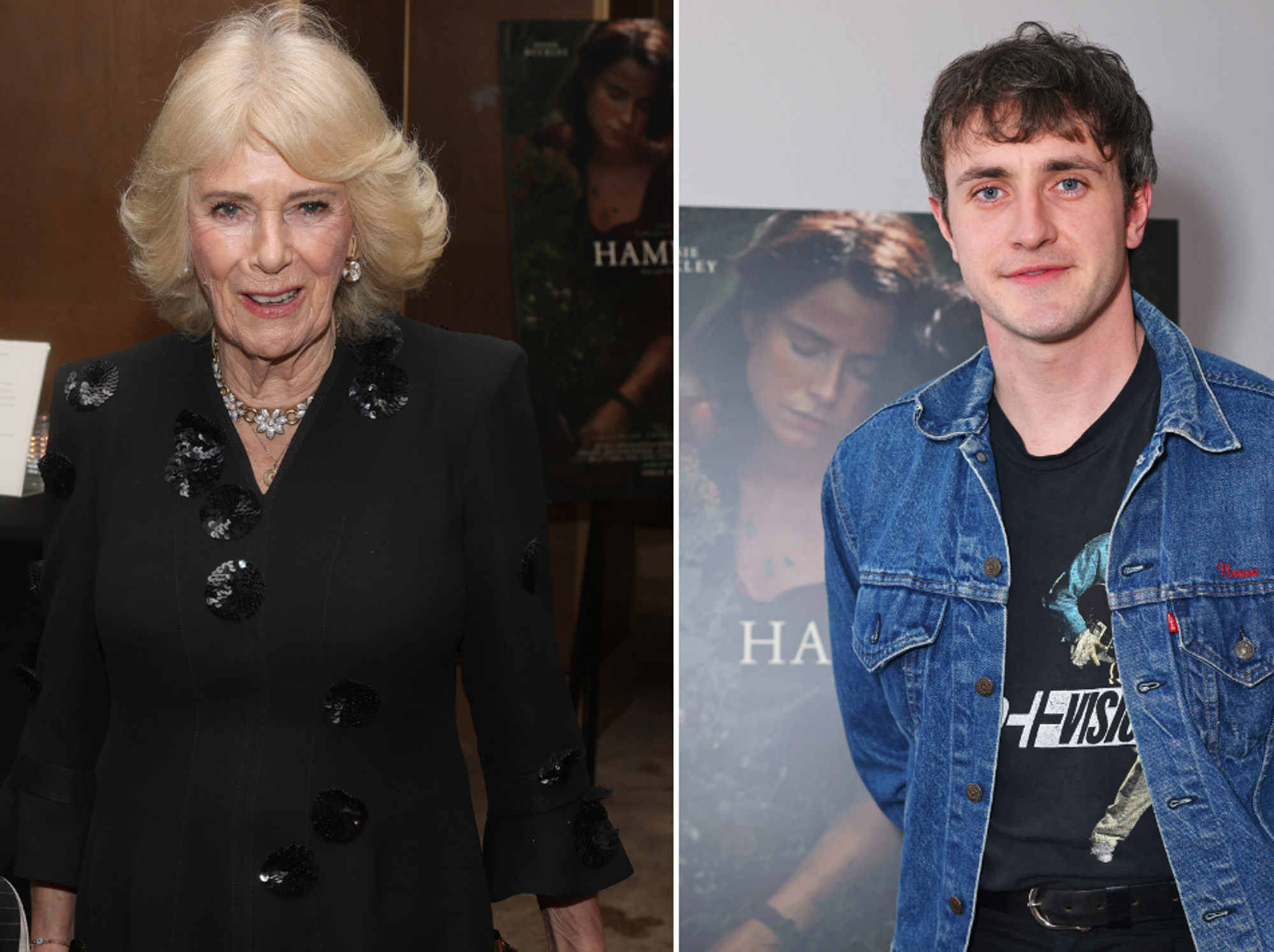 Queen Camilla and Paul Mescal