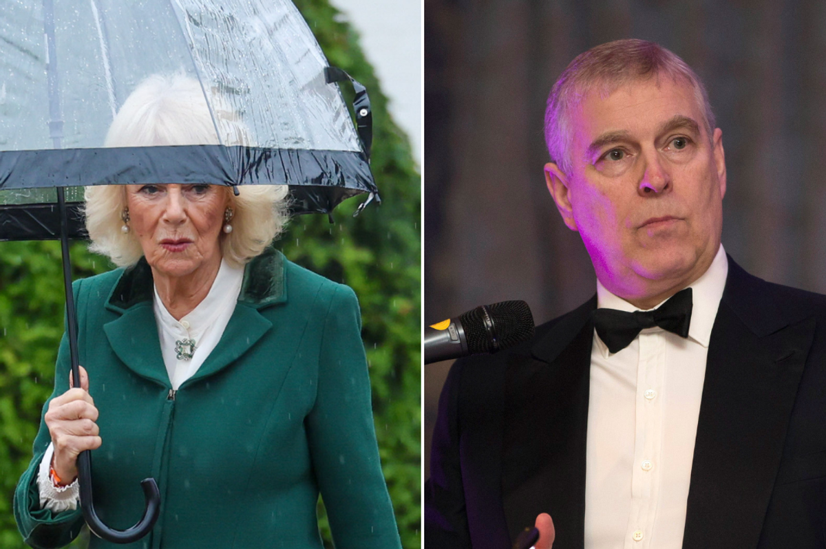 Queen Camilla and Prince Andrew