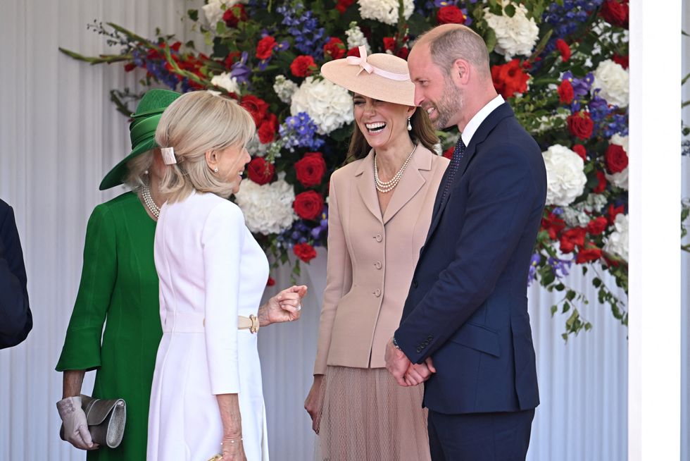 Queen Camilla and Prince William