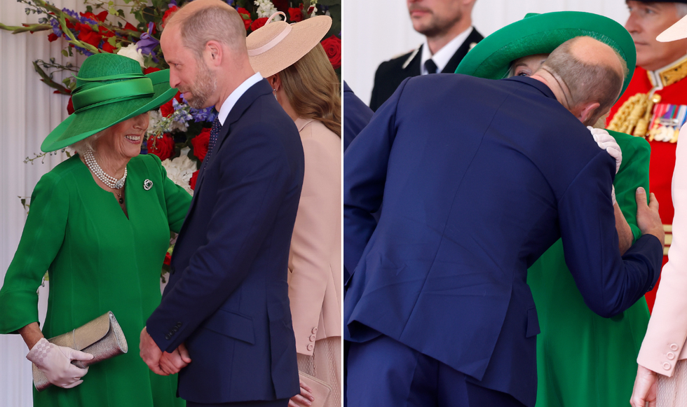 Queen Camilla and Prince William