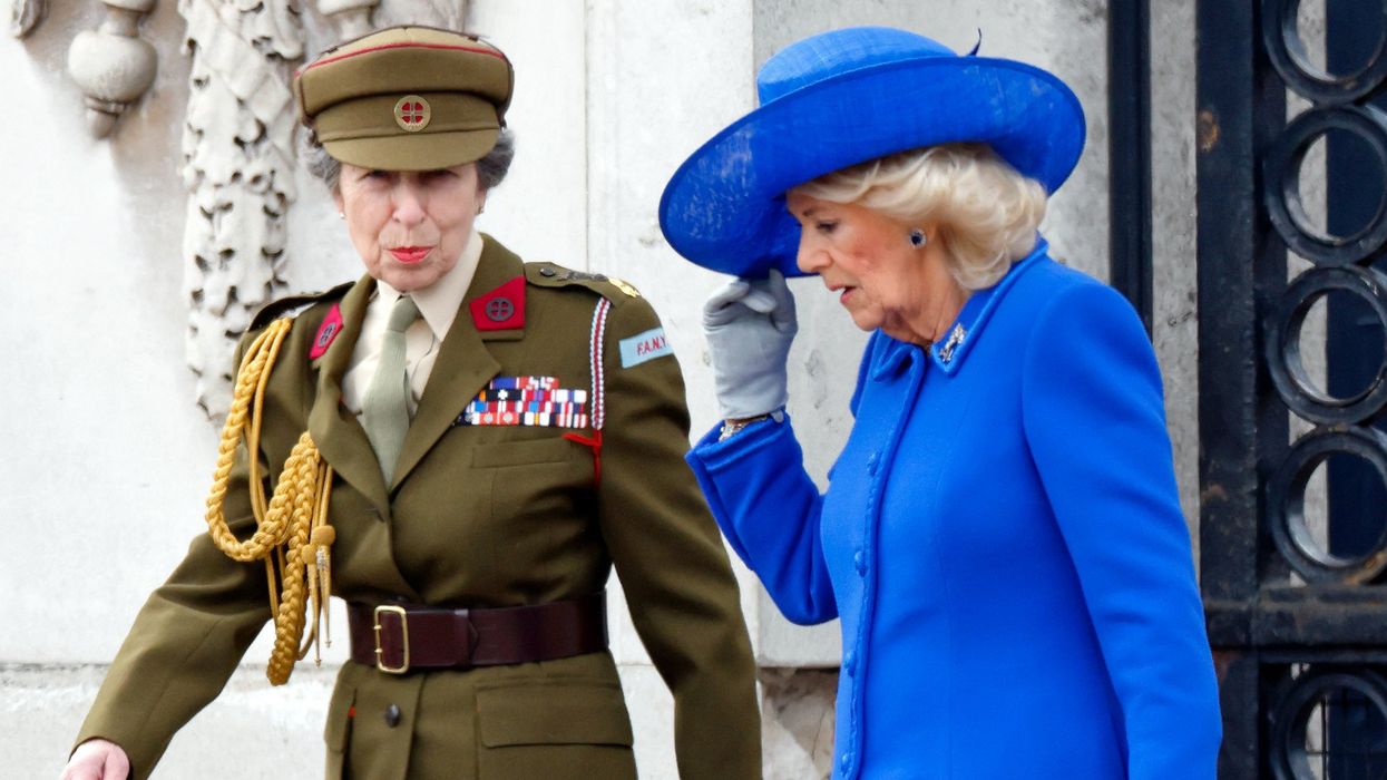 Queen Camilla and Princess Anne