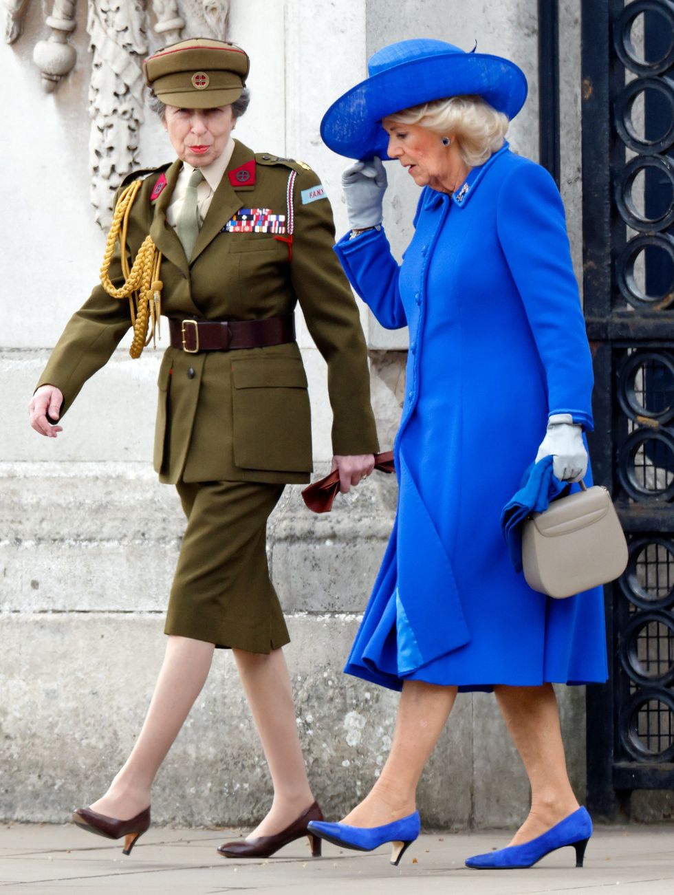 Queen Camilla and Princess Anne