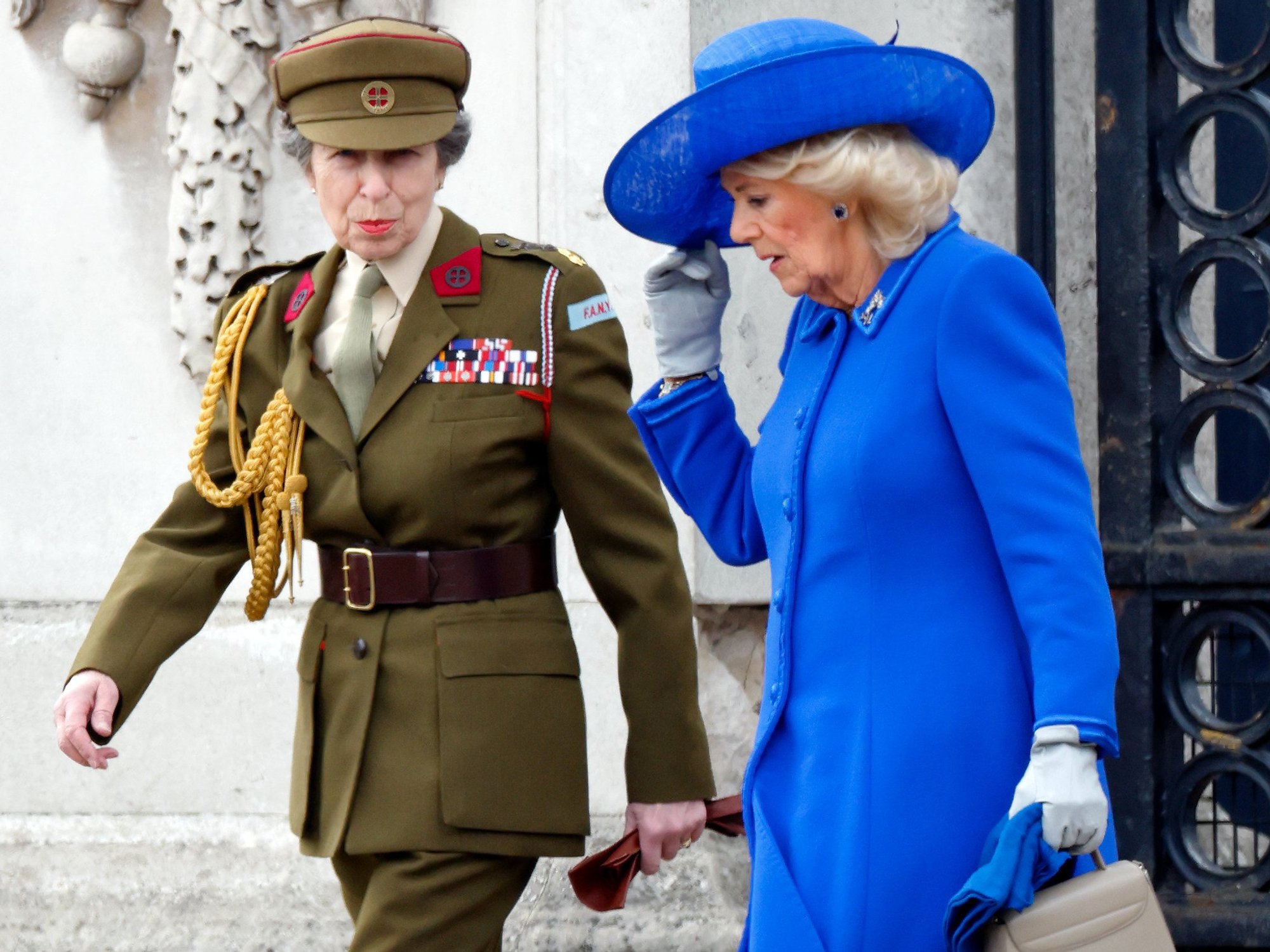 Queen Camilla and Princess Anne