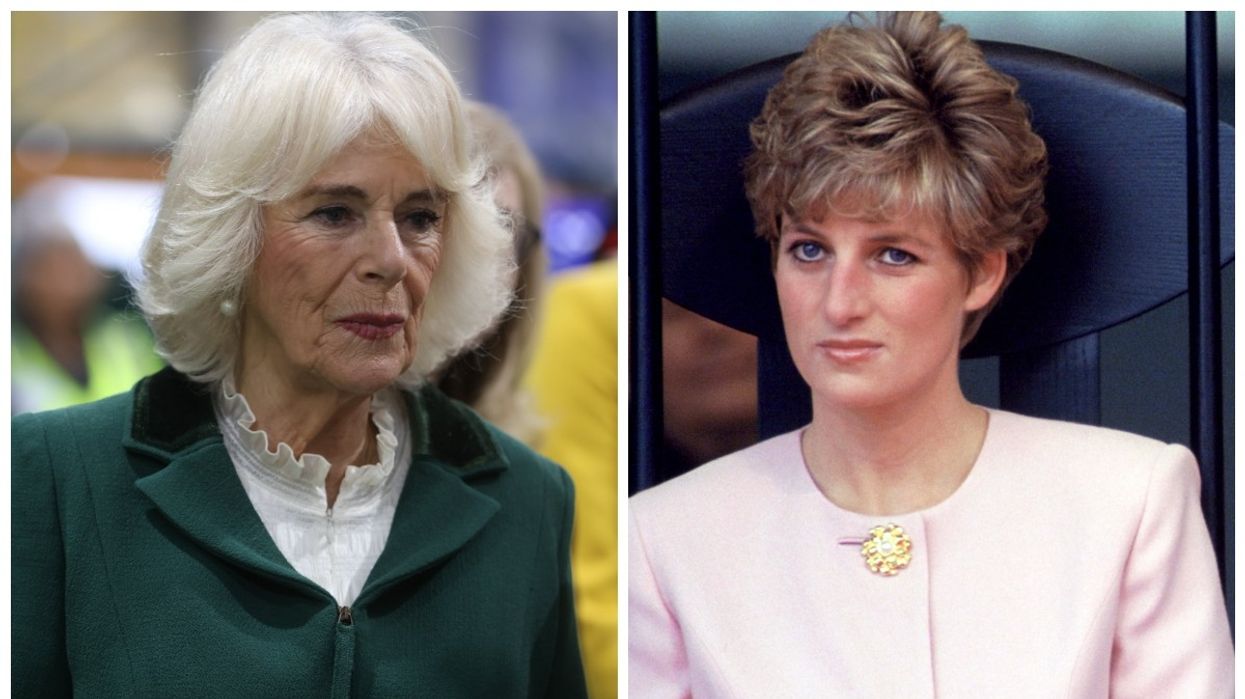 Queen Camilla and Princess Diana